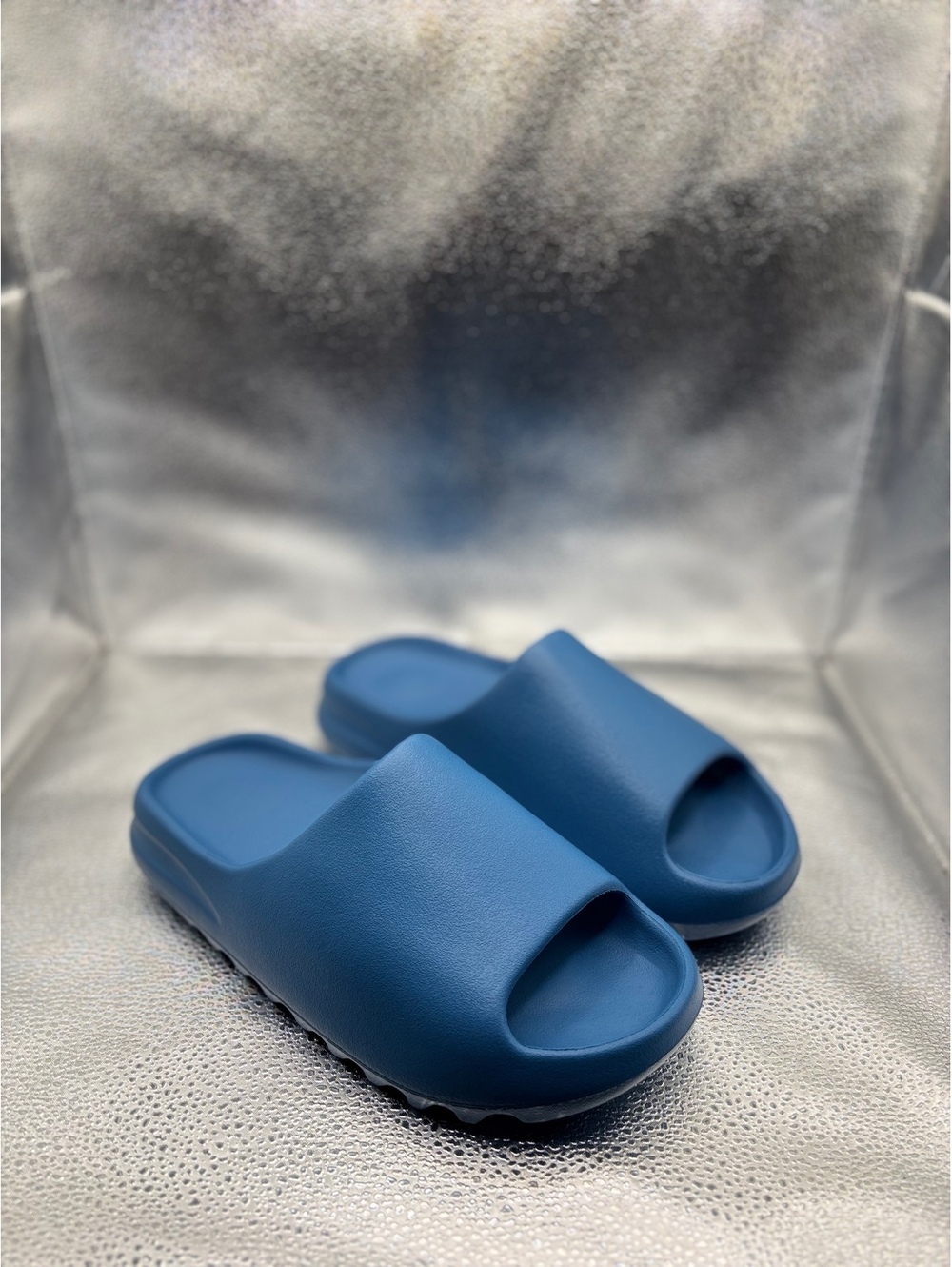YS-01 blue Yeezy slide